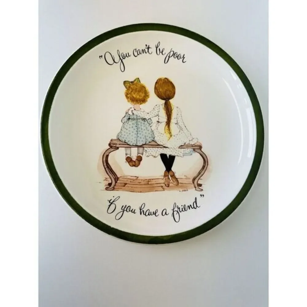 1972 Holly Hobbie Collector Plate 